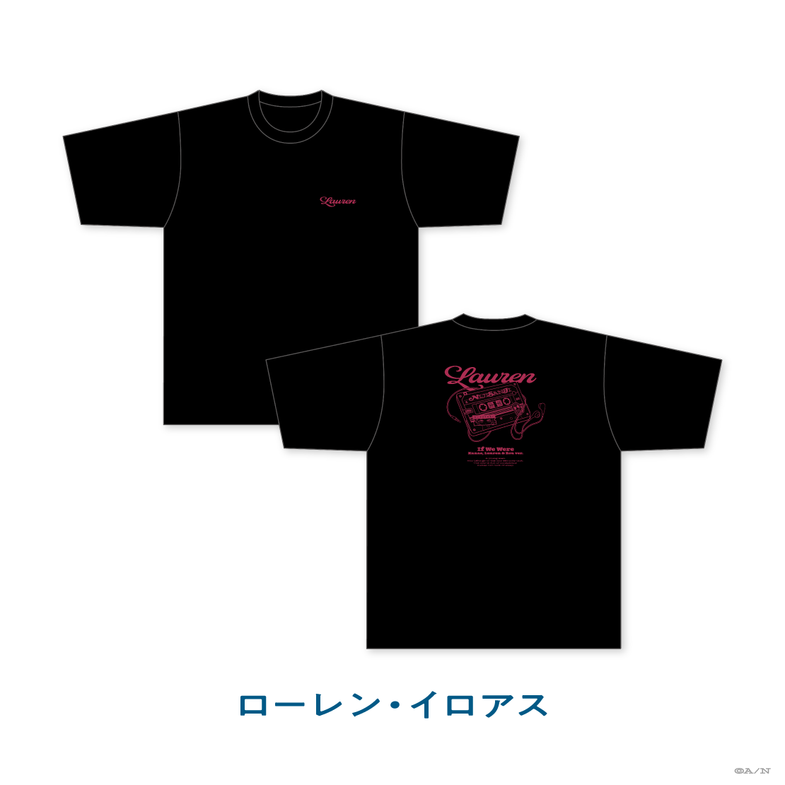 【If We Were ~Kanae, Lauren & Rou ver.~】Tシャツの商品画像