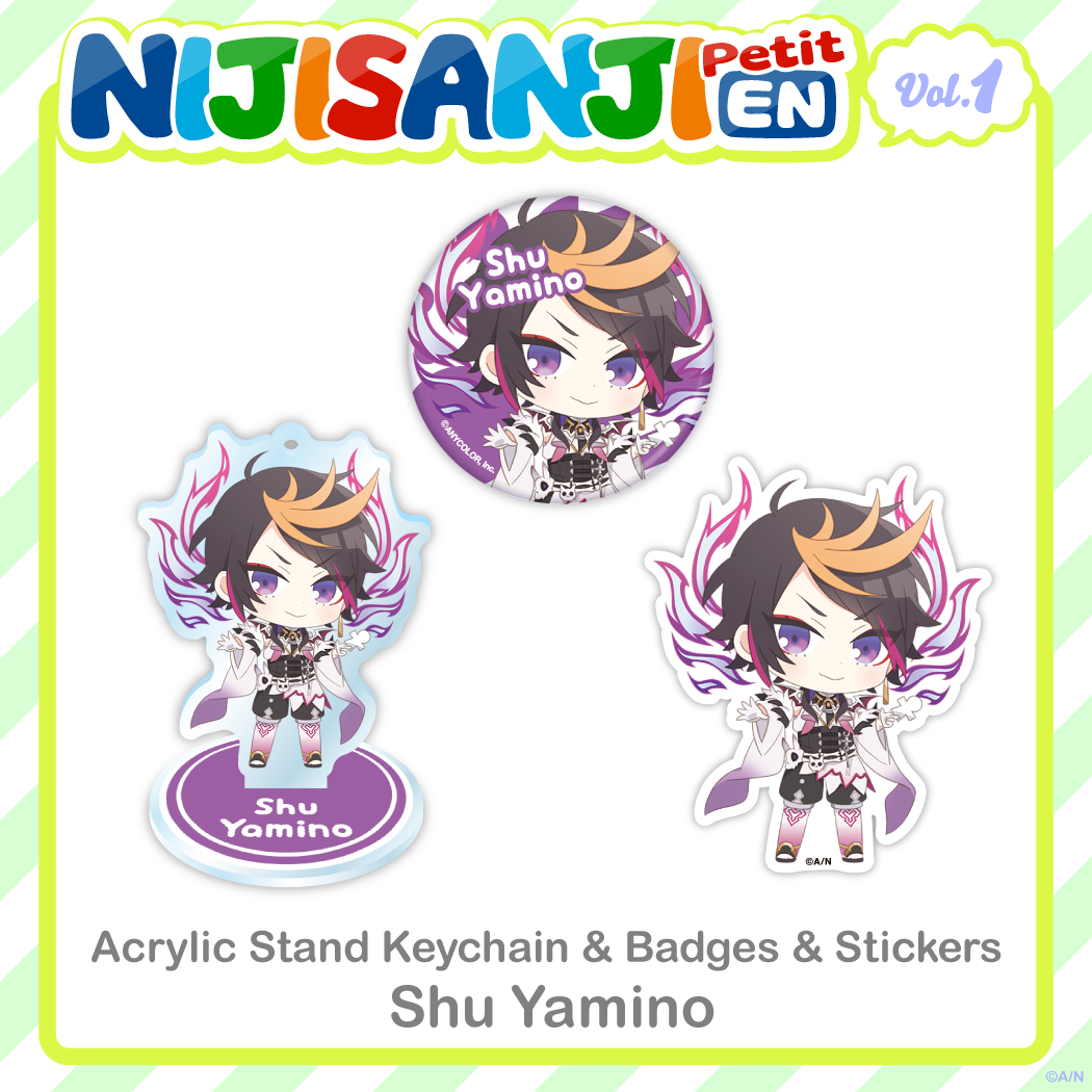 【NIJISANJI EN Petit vol.1】闇ノシュウ 【NIJISANJI EN Petit vol.1】アクリルスタンドキーホルダー 闇ノシュウ