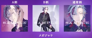 Amazon特典のメガジャケ。A柄・B柄・通常柄の3種