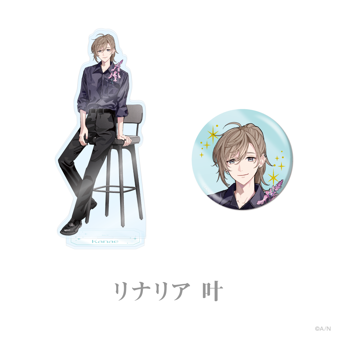 【リナリア&不可Boom】アクリルスタンド&缶バッジセットの商品画像