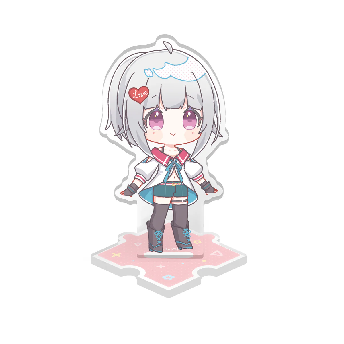 あおぎり高校 ぽぷらーと ミニアクリルスタンド 萌実の公式画像