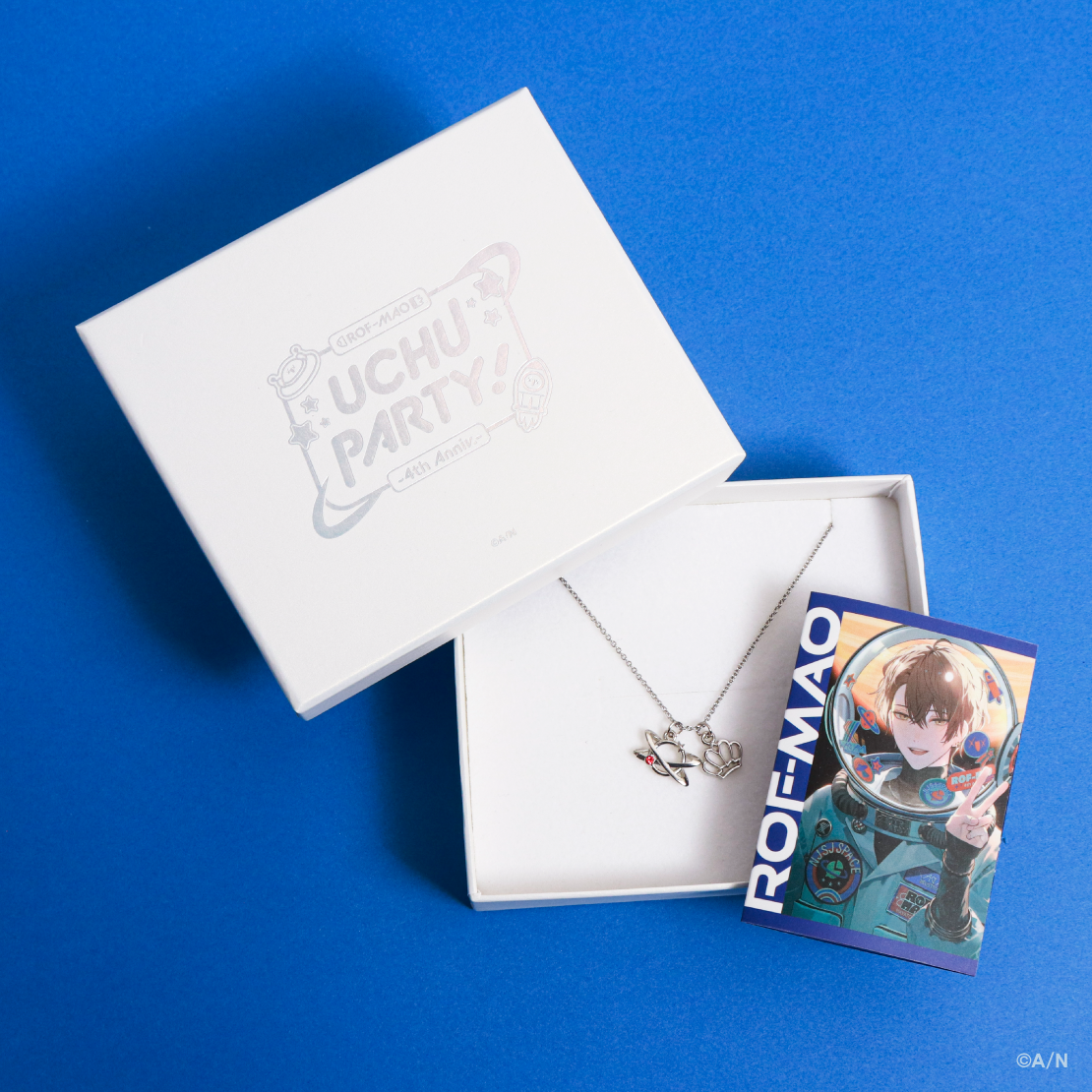 【ROF-MAO UCHU PARTY! -4th Anniv.-】ネックレス&メッセージカードセット
