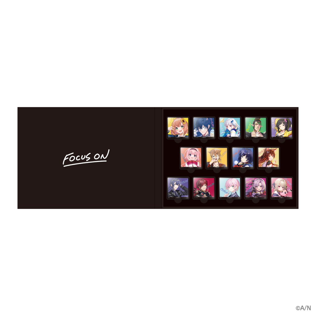 【FOCUS ON】スクエア缶バッジ コンプリートブック vol.1の商品画像
