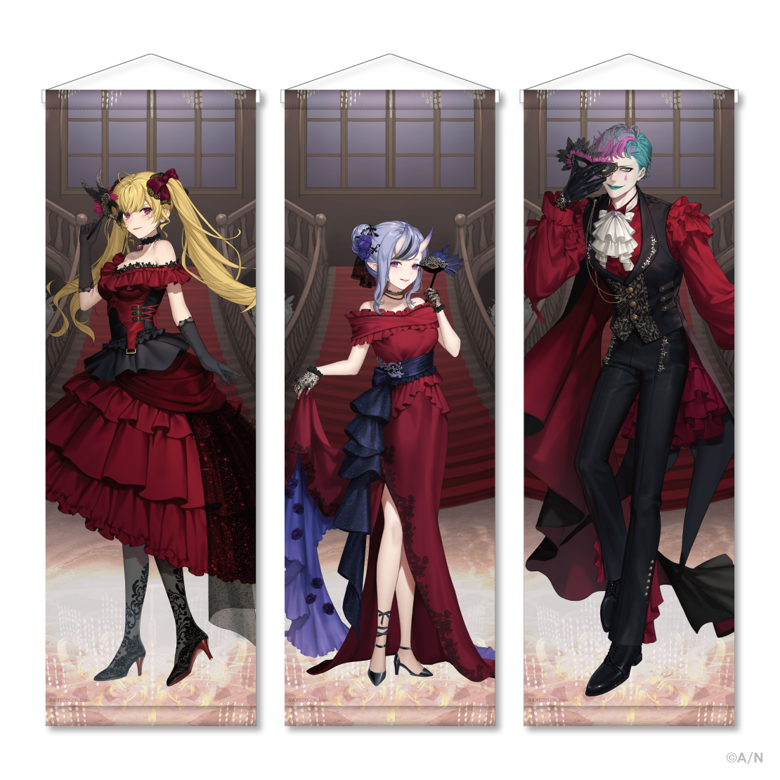 【オリジナルグッズ】RRR B2半裁タペストリー 鷹宮リオン