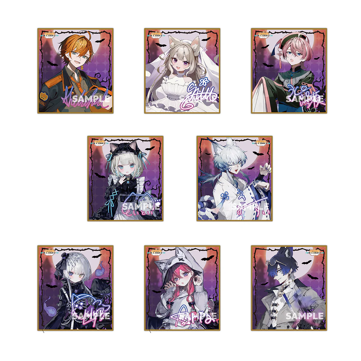 2023ハロウィン ランダム色紙 Aグループの公式画像