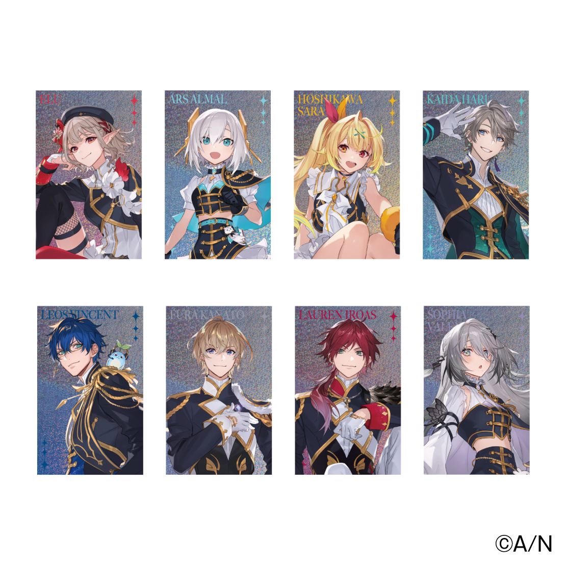 【7th Anniversary LIVE 「OVERTURE」】ランダムホログラムカード Nighttime Stage【にじフェス2025】の公式画像