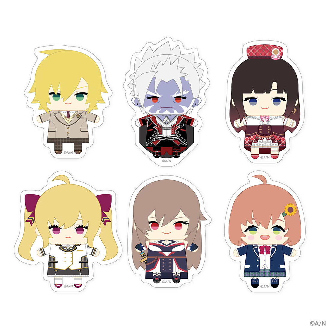 【にじぱぺっとシリーズ vol.7】ステッカーセット ギルザレンⅢ世の公式画像