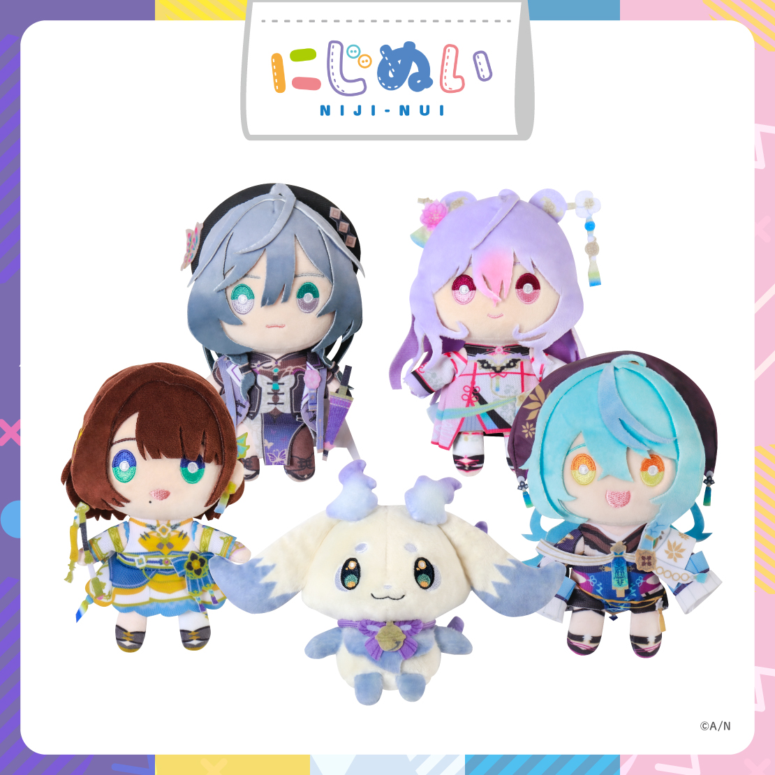 【いずれ菖蒲か杜若 1st Anniversary】にじぬい 梢桃音の公式画像