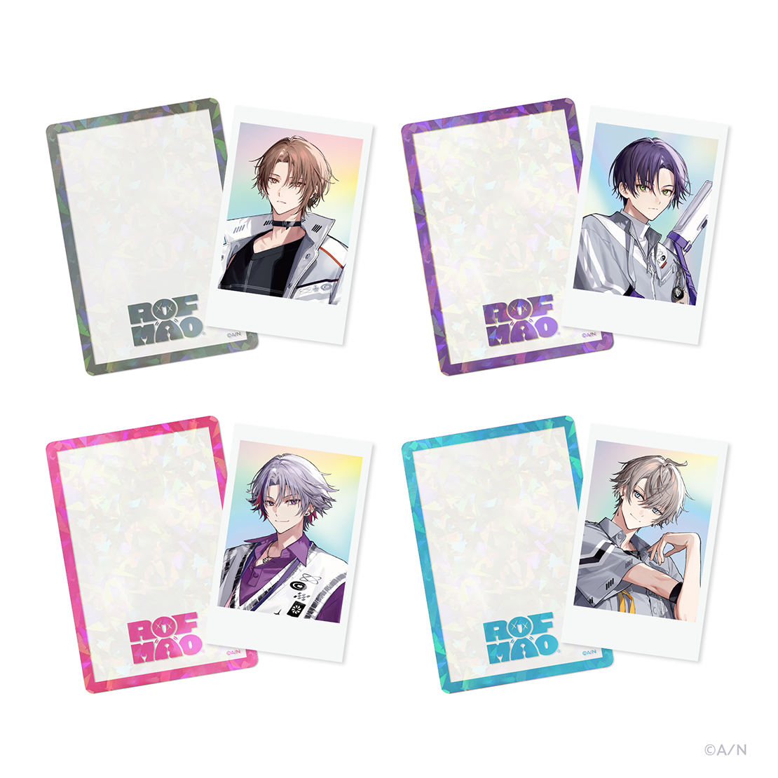【ROF-MAO 2nd Anniversary】チェキ風カード＆硬質カードケース 甲斐田晴