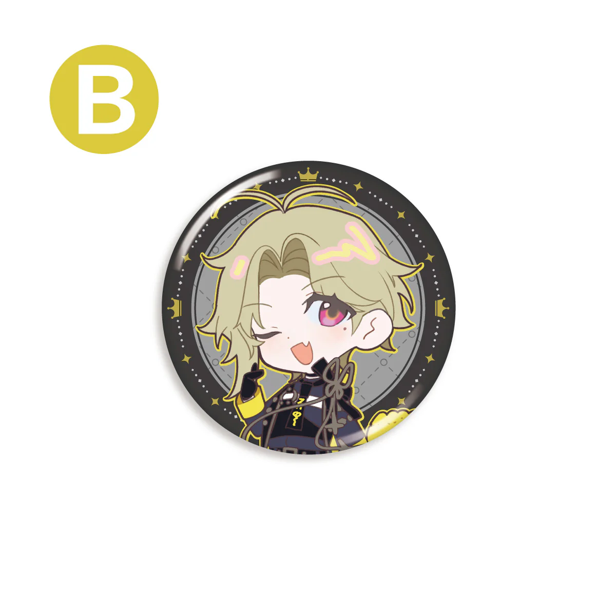 【瀬尾カザリ】 2024誕生日 缶バッジ B
