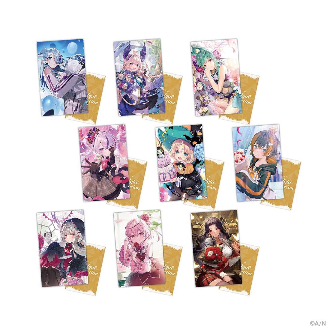 【NIJISANJI EN Nostalgia Collection】ランダムコレクションカード Aグループ
