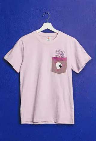 ホロライブゲーマーズ×OMOCATの商品画像(猫又おかゆのポケットTシャツ)