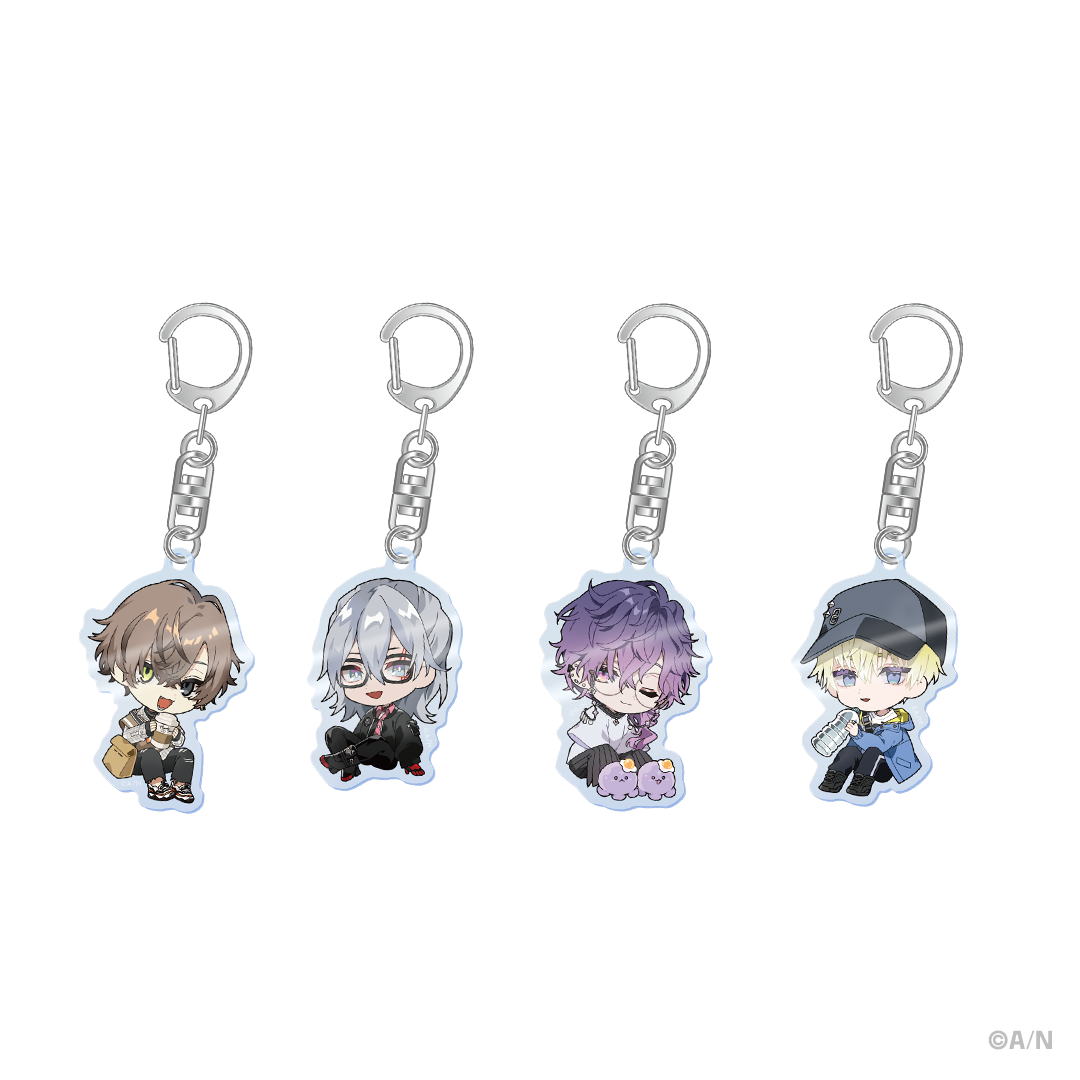 【Luxiem＆Noctyx Chibi-Style】アクリルキーホルダー Noctyx 【Luxiem＆Noctyx Chibi-Style】アクリルキーホルダー アルバーン・ノックスの公式画像