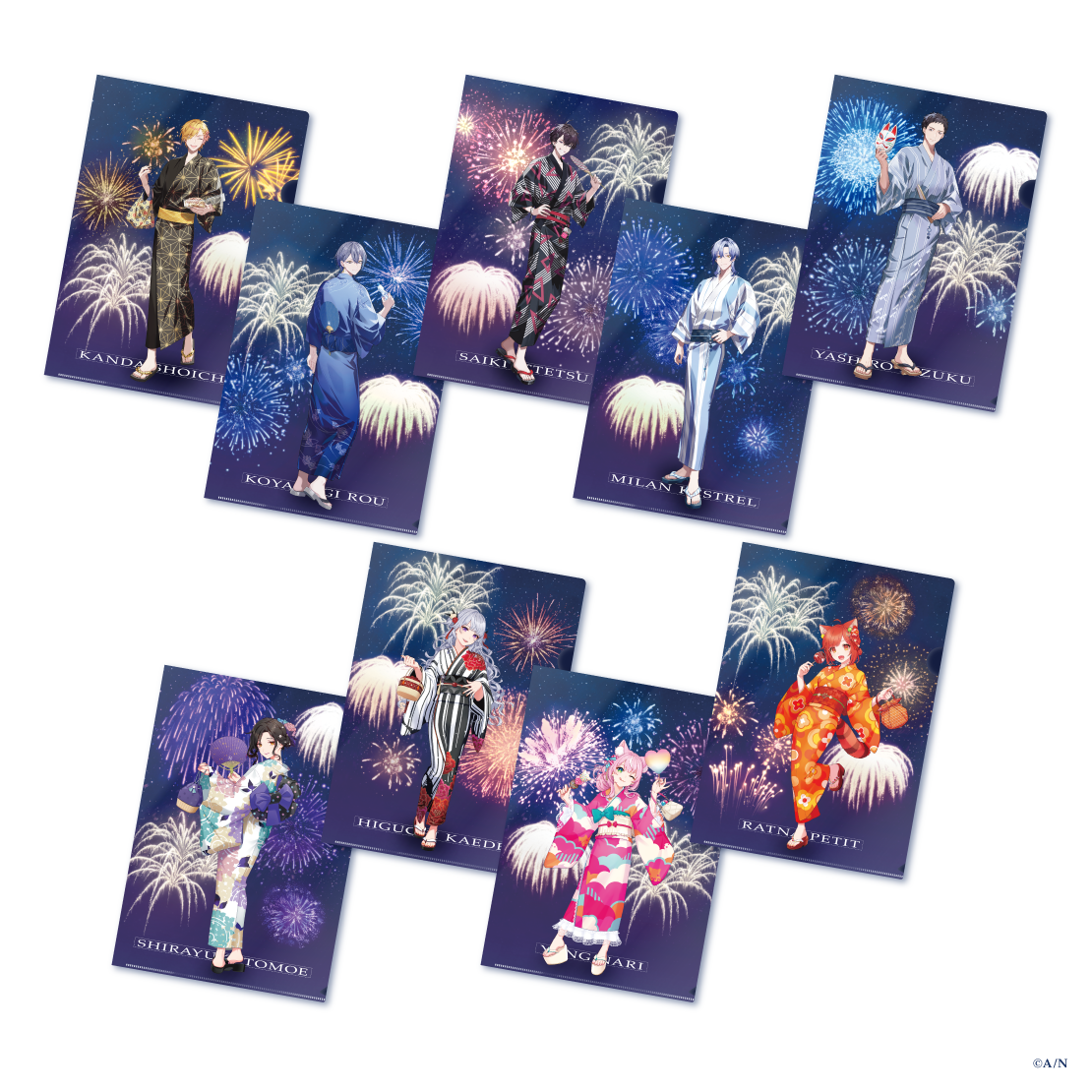 【にじさんじ花火大会2024】クリアファイル ヤン ナリの公式画像