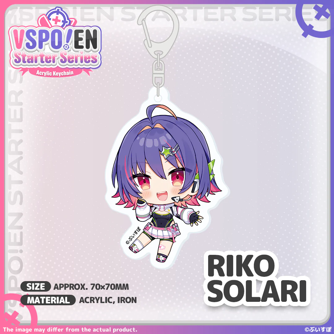 VSPO! EN Starter Series - アクリルキーホルダー ソラリリコの公式画像