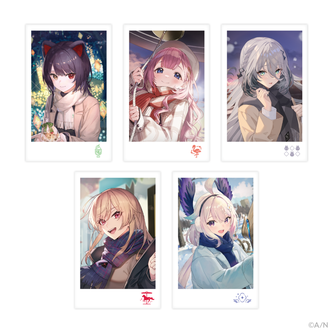 【ウィンターデート2023】ランダムチェキ風カード Bグループの商品画像