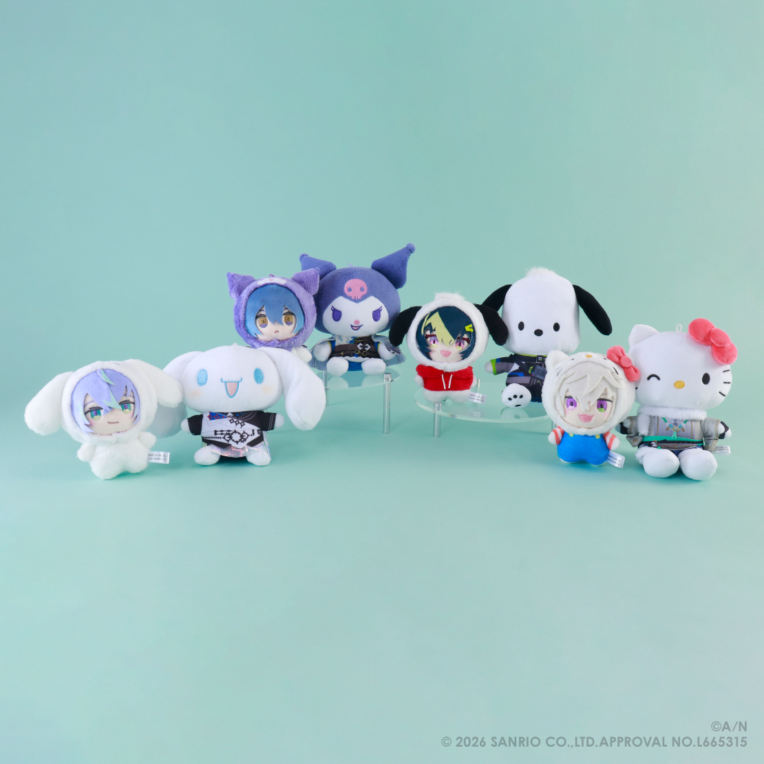 【Dytica×サンリオキャラクターズ】着ぐるみマスコット