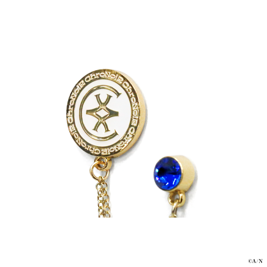 【ChroNoiR-Luxury Style-】チェーン付きピンバッジの商品画像