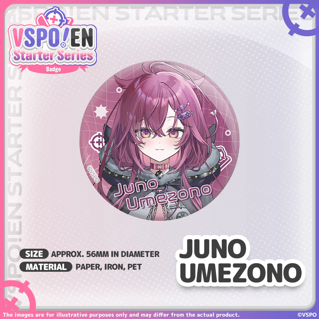 VSPO! EN Starter Series - 缶バッジ VSPO! EN Starter Series - 缶バッジ 梅園ジュノの公式画像