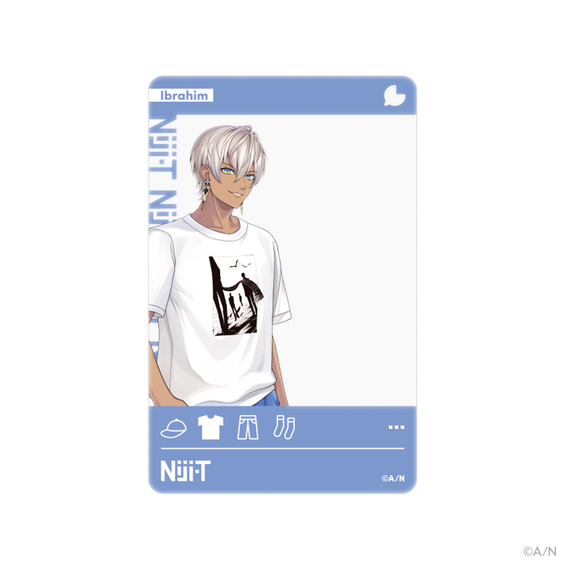 にじさんじライバーモデルTシャツ【第9弾】 イブラヒムの商品画像
