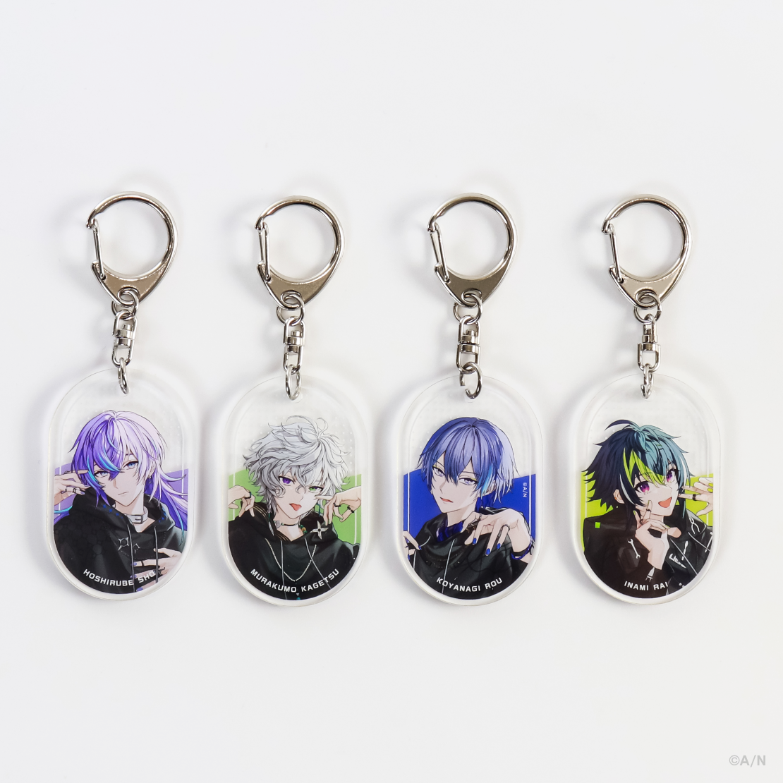 【にじネイル Bright】ランダムアクリルキーホルダー Dyticaの商品画像