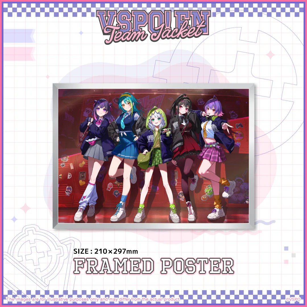 VSPO! EN Team Jacket Series - メタリックポスターの公式画像