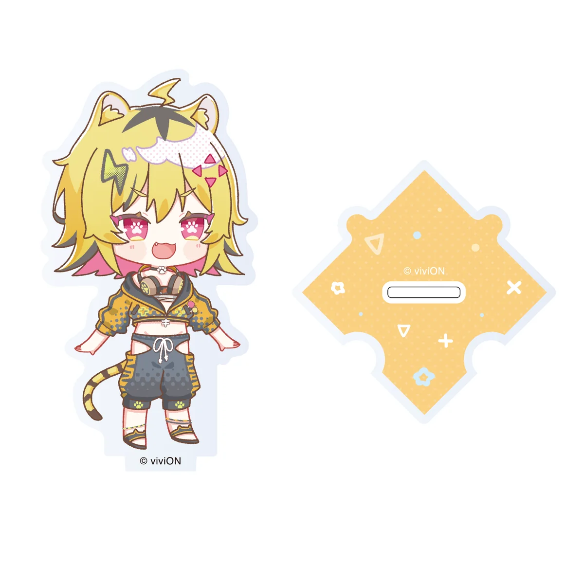 あおぎり高校 ぽぷらーと ミニアクリルスタンド うる虎がーるの商品画像