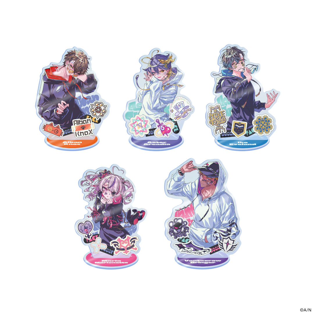 【FACE DECOR COLLECTION Vol. 1】アクリルスタンド アルバーン・ノックス