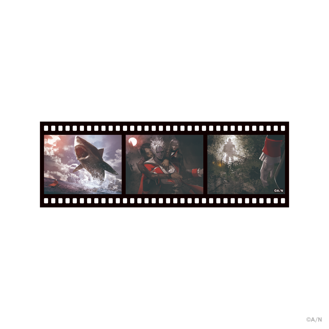 【オリジナルグッズ】ギルザレンIII世 コマフィルム風クリアしおりの公式画像