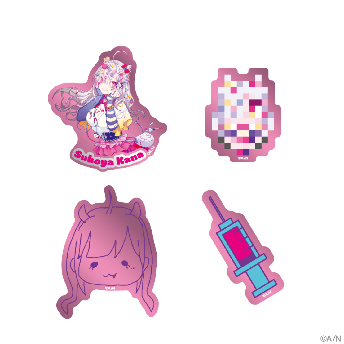 【にじさんじデコラモード PART2】ステッカーセットの商品画像