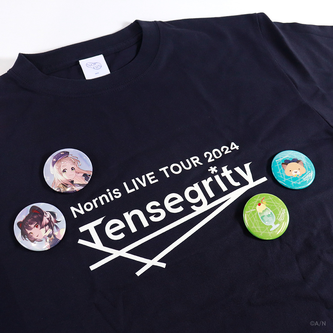 【Nornis LIVE TOUR 2024 -Tensegrity-】缶バッジ2種セットの商品画像