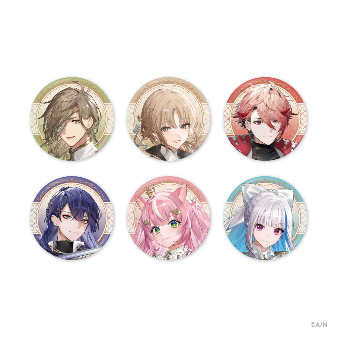 【NIJISANJI Knight】缶バッジ ヤン ナリの公式画像