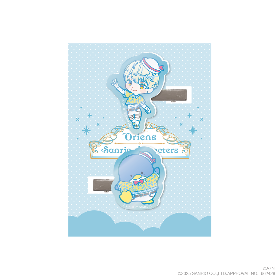 【Oriens×サンリオキャラクターズ】ヘアクリップの商品画像