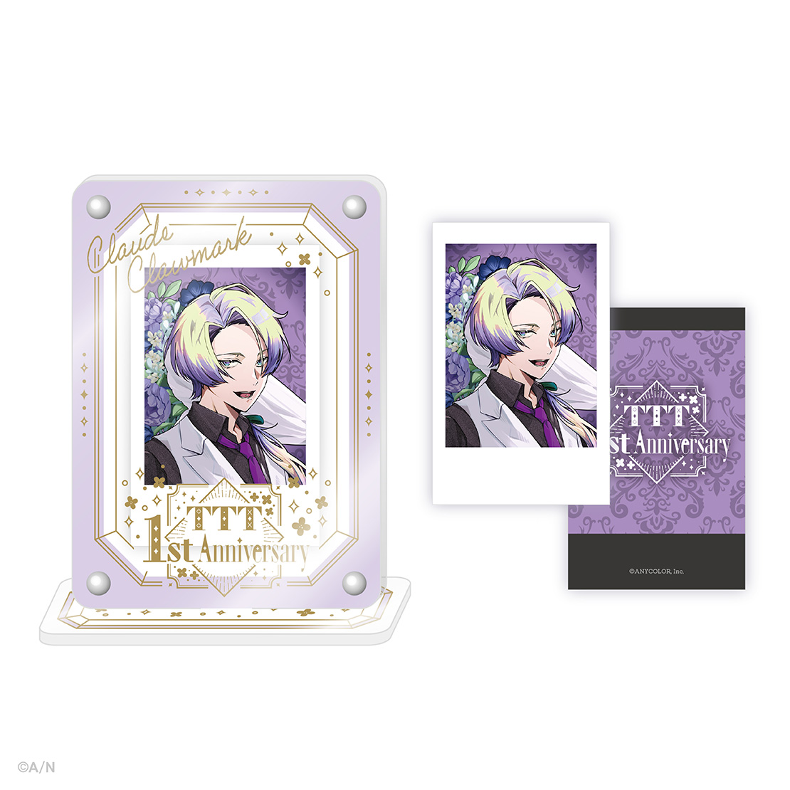 【TTT 1st Anniversary】チェキ風カード＆スタンド クロード クローマークの公式画像