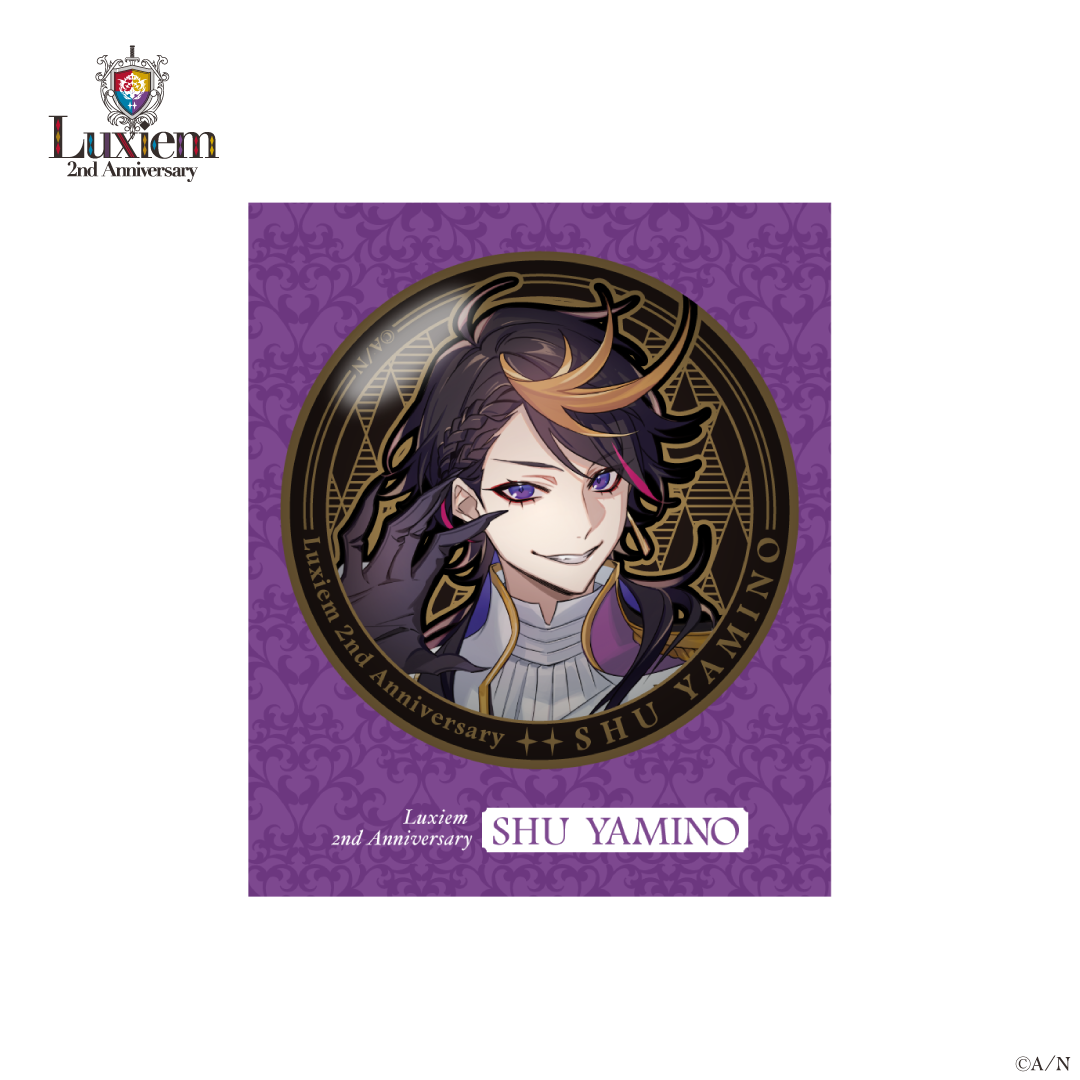 【Luxiem 2nd Anniversary】メタル缶バッジの商品画像