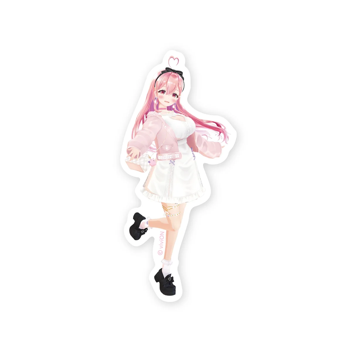 あおぎり高校 我部りえる 1st イベント 「ラブ♡リエル」グッズ ステッカーセット type.Aの商品画像