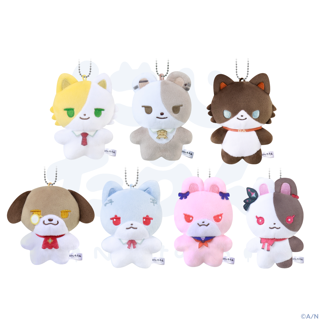 【にじたうん 5ちょうめ】ぬいぐるみマスコット 魔界ノりりむ