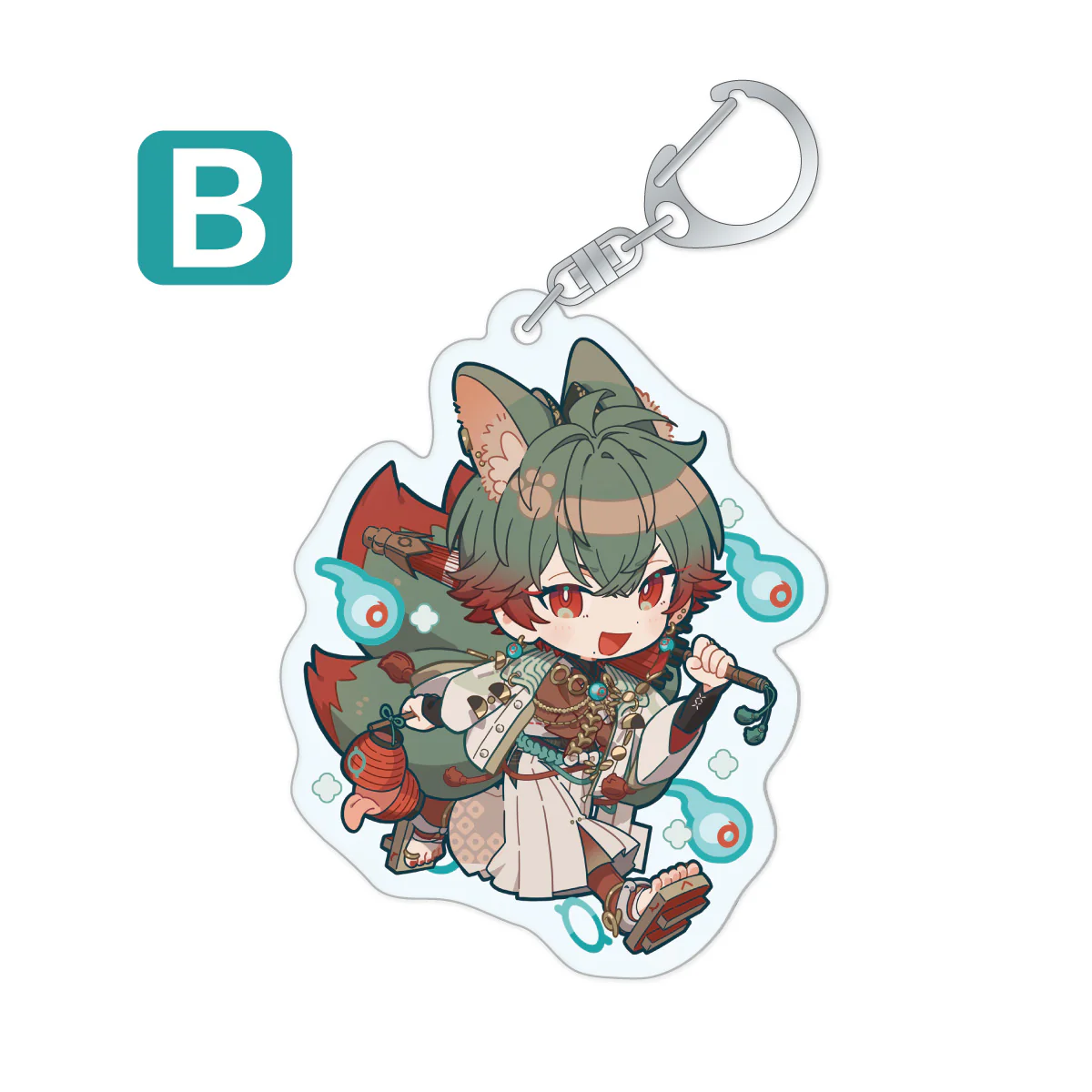 B