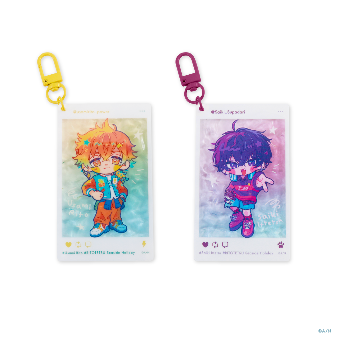 【RITOTETSU Seaside Holiday】キーホルダー 佐伯イッテツ
