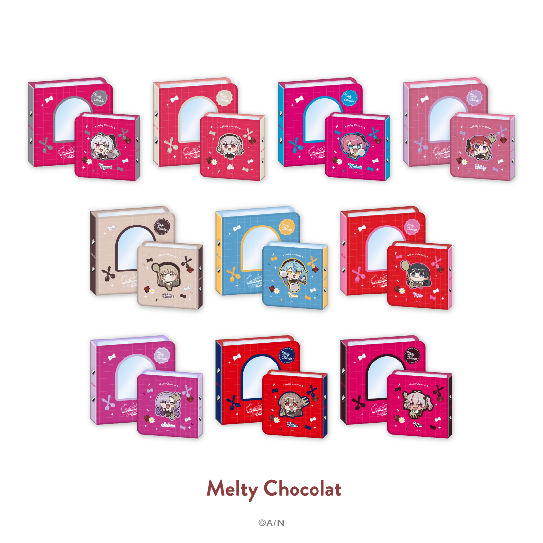 【にじさんじ 8th】コレクトブック Melty Chocolat 【にじさんじ 8th】コレクトブック シスター・クレア