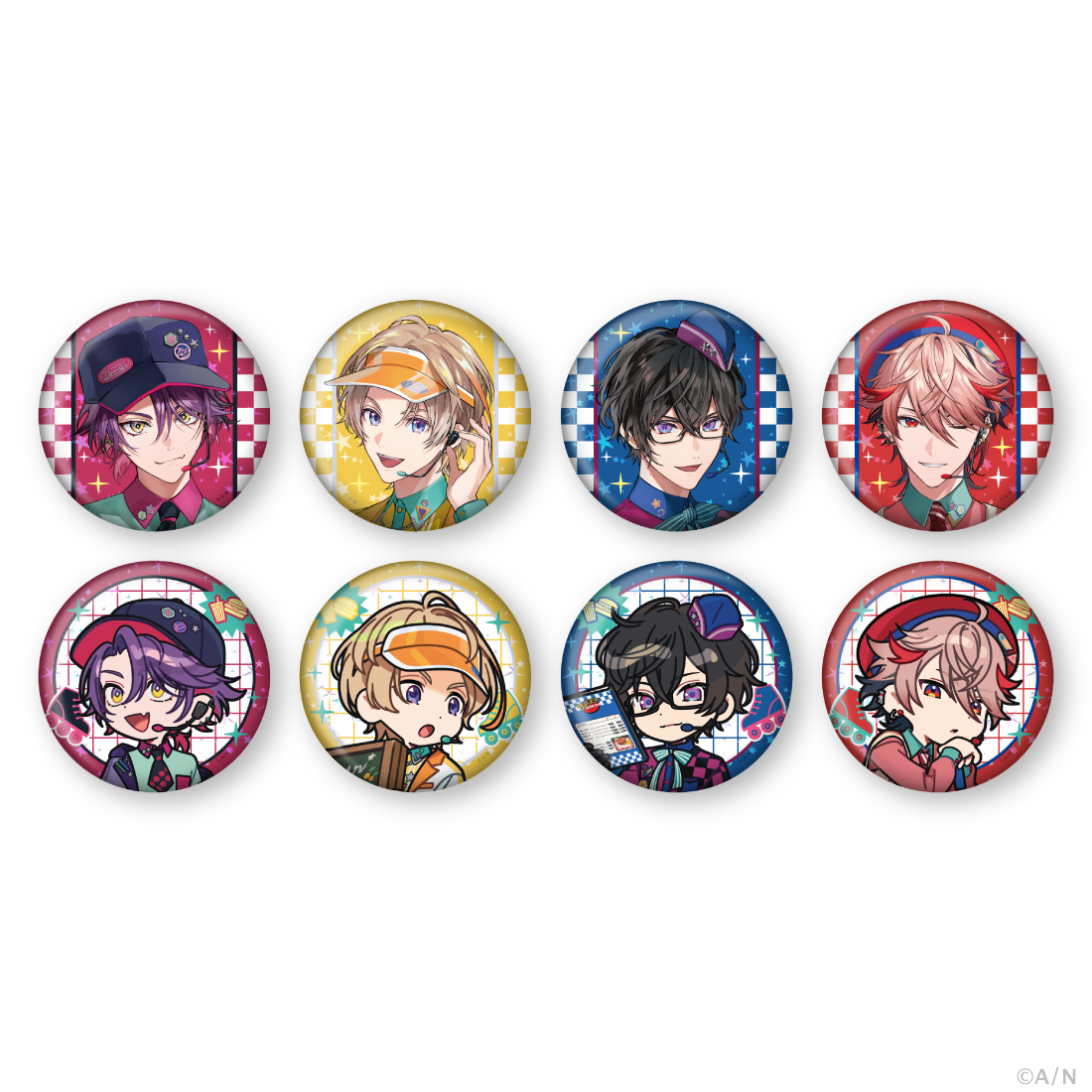 【VOLTA Days × Diner】ランダムグリッター缶バッジの公式画像