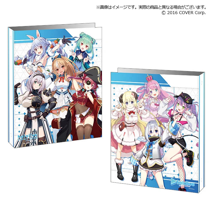 ブシロードカードバインダー hololive SUPER EXPO 2022 『ホロライブ3期生＆4期生』の公式画像