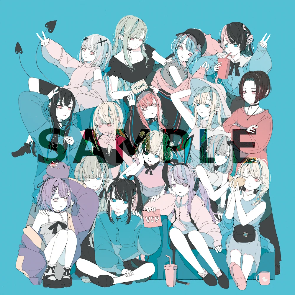 ぶいすぽっ!オリジナルパーカー【春先生描き下ろし】の商品画像