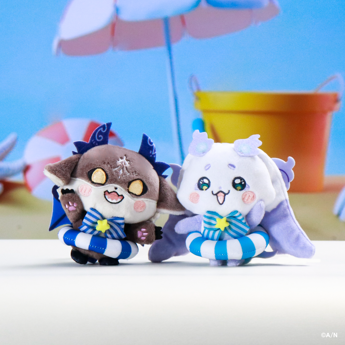 【でびるんSummer】ぬいぐるみマスコット うきわの商品画像