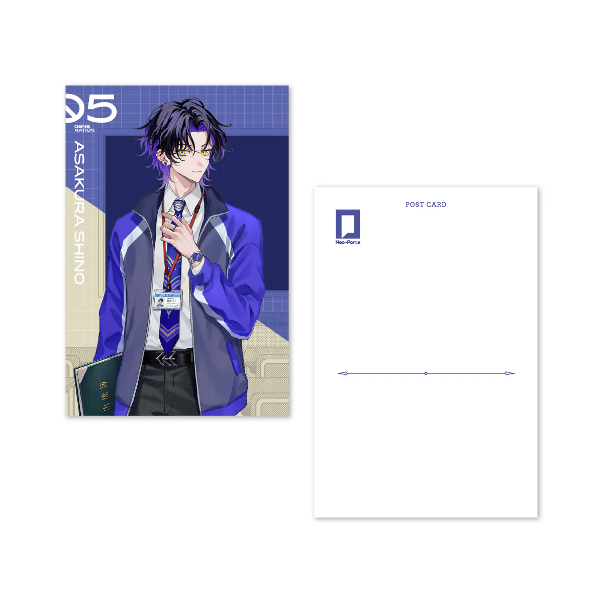 【2024学園パロディ】ポストカード 麻倉シノ