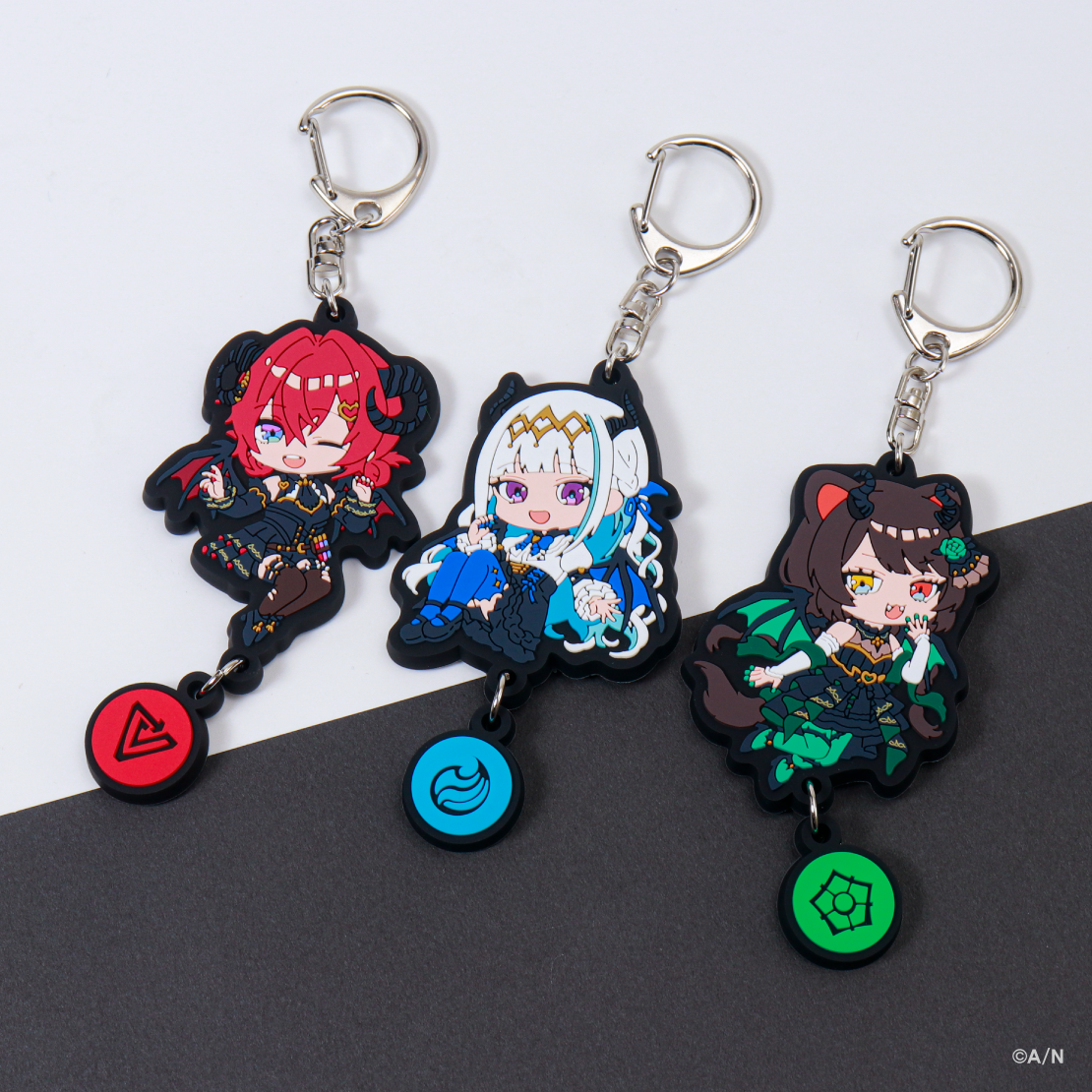 【さんばか 7th】2連ラバーキーホルダーの商品画像