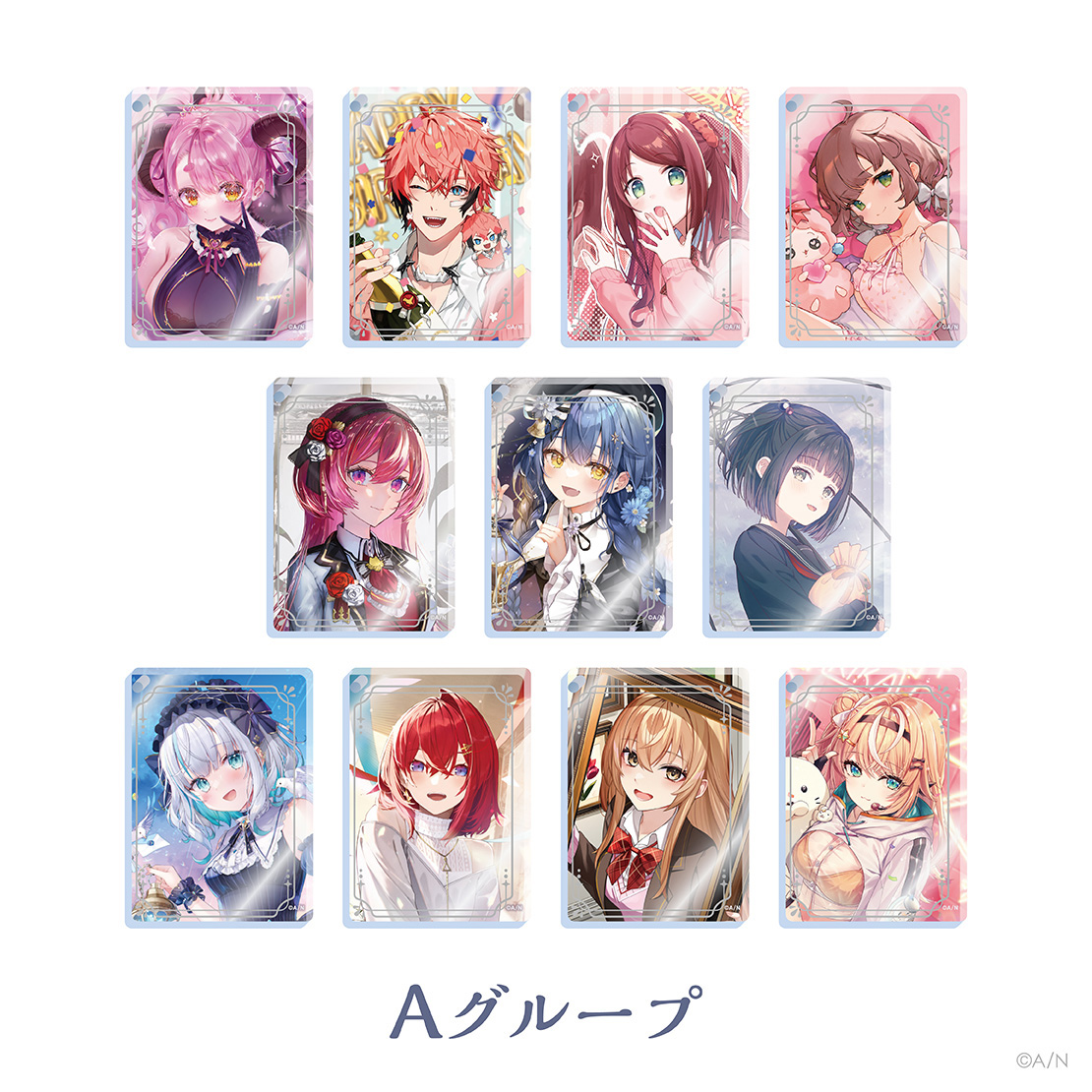 【にじさんじ ノスタルジアコレクション】アクリルブロックキーホルダー Aグループ 【にじさんじ ノスタルジアコレクション】アクリルブロックキーホルダー 天ヶ瀬むゆの公式画像