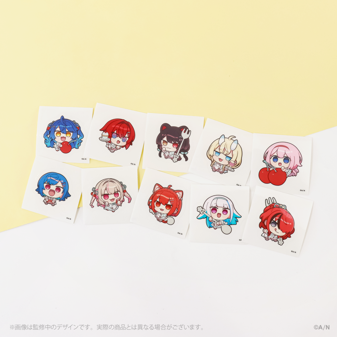 【にじさんじ 8th with cake!】ランダムステッカー Lovely Dinerの商品画像