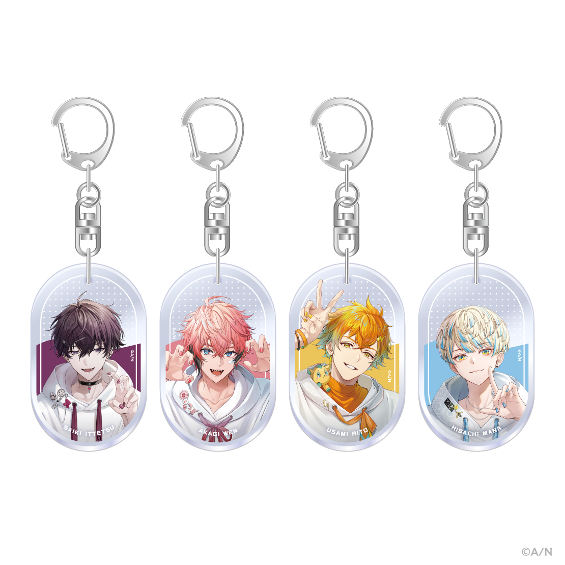 【にじネイル Bright】ランダムアクリルキーホルダー Oriens