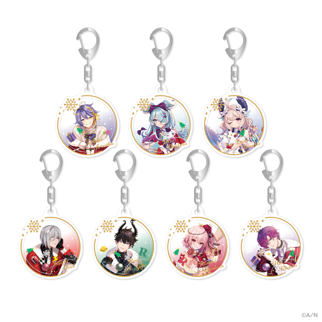 【Happy Holidays】しゃかしゃかキーホルダー レン ゾットの公式画像